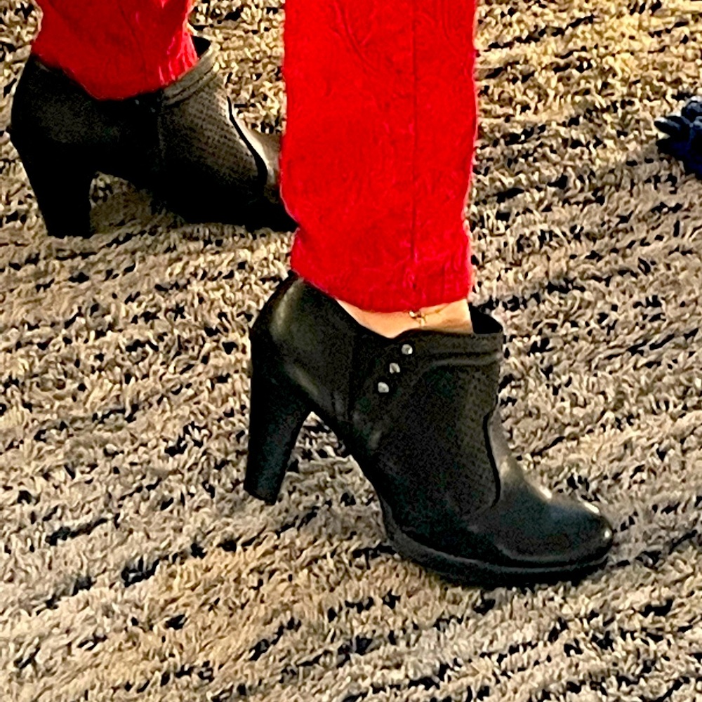 Black booties